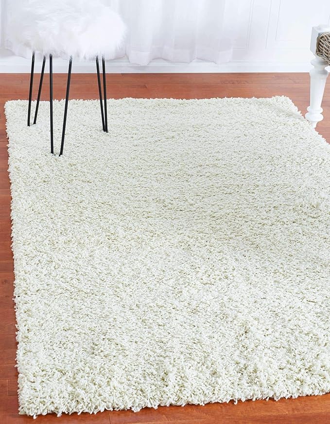 Unique Loom Solid Shag Collection Area Rug - Image 14