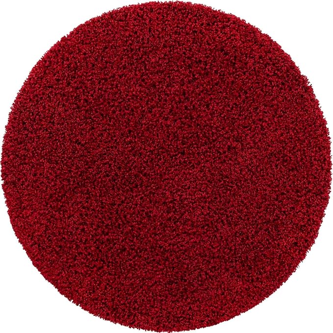 Unique Loom Solid Shag Collection Area Rug - Image 11