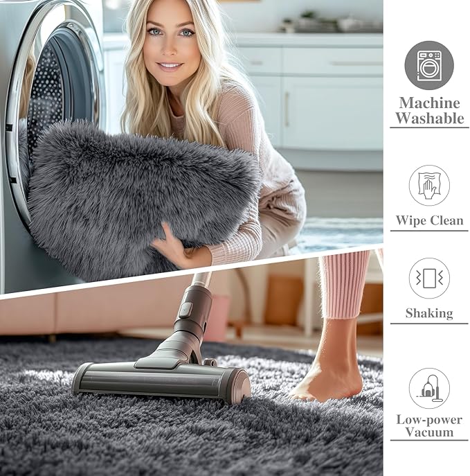OLANLY 2x5 Machine Washable Runner Rugs - Image 2