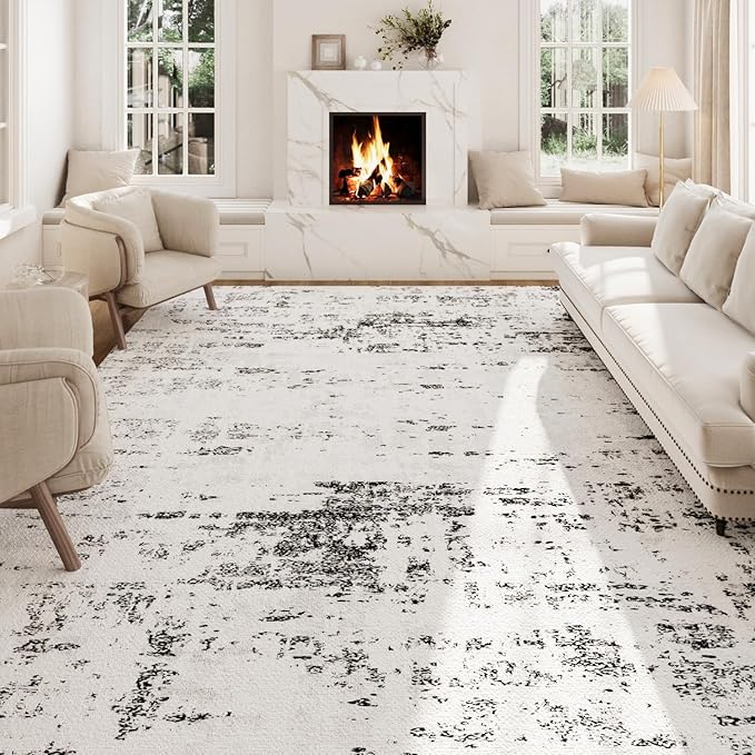 Area Rugs 8x10, Modern Abstract Machine Washable Rugs - Image 8