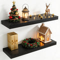 30 Inch Floating Shelves for Wall, 8 Inch Deep Floating Shelf for Storage & by Axeman