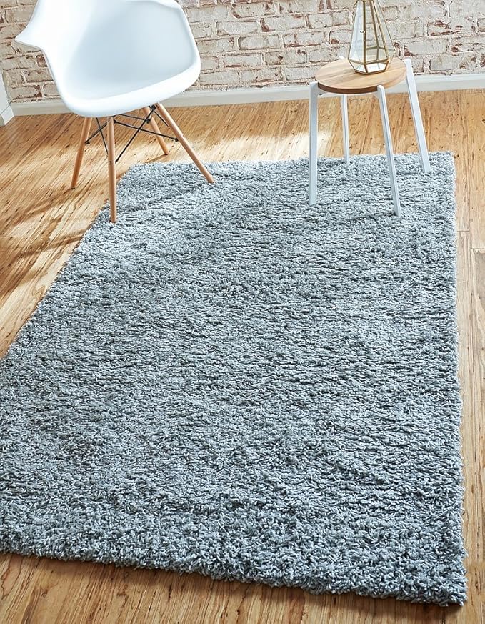 Unique Loom Solid Shag Collection Area Rug - Image 21