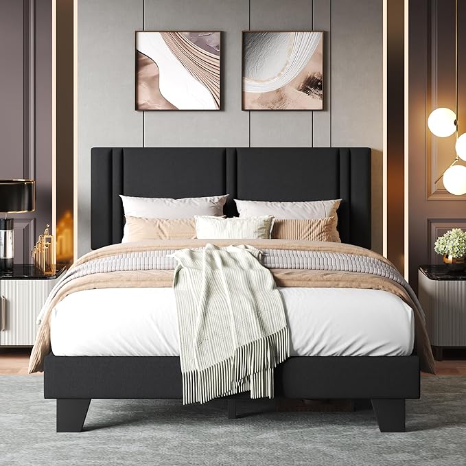 Upholstered Queen Size Bed Frame - Image 3