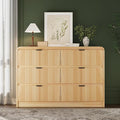 FURSUN Fluted 6 Drawers Dresser by FURSUN