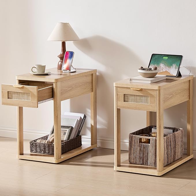 LEYAOYAO Narrow Side Table - Image 2