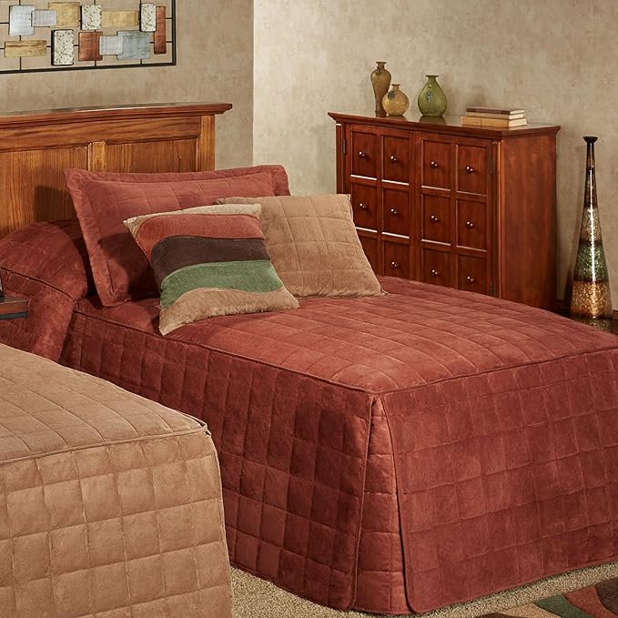 Touch of Class Camden Luxury Bedding | Warm Russet Color | Classic Fitted by TouchofClass