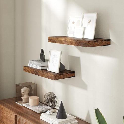 20 Inch Floating Shelves for Wall, 8 Inch Deep Floating Shelf for Storage & - Image 2