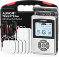 AUVON Rechargeable Digital TENS Unit Muscle Stimulator by AUVON
