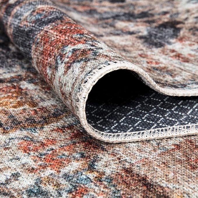 Bloom Rugs Washable Non-Slip 7 ft Runner - Image 4