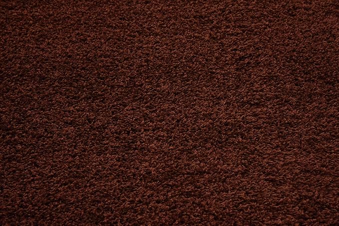 Unique Loom Solid Shag Collection Area Rug - Image 7