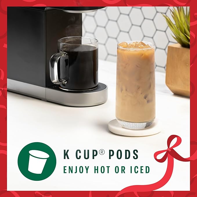 Starbucks K-Cup Coffee Pods, Peppermint Mocha Naturally Flavored Coffee - Image 3