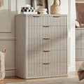 LEYAOYAO Fluted 6 Drawers Dresser by LEYAOYAO-Findtheshiningpointofyourideallife%EF%BC%81