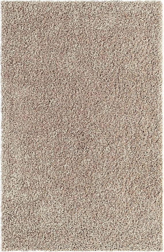 Unique Loom Solid Shag Collection Area Rug - Image 2