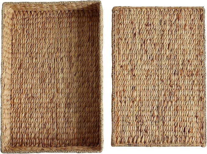 happimess BSK2015A Holden 30" Classic Costal Hand-Woven Hyacinth Wicker Under - Image 6