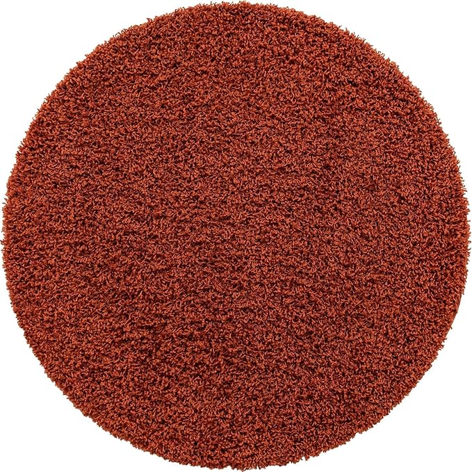 Unique Loom Solid Shag Collection Area Rug - Image 10