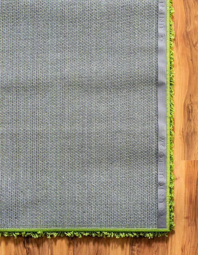 Unique Loom Solid Shag Collection Area Rug - Image 11