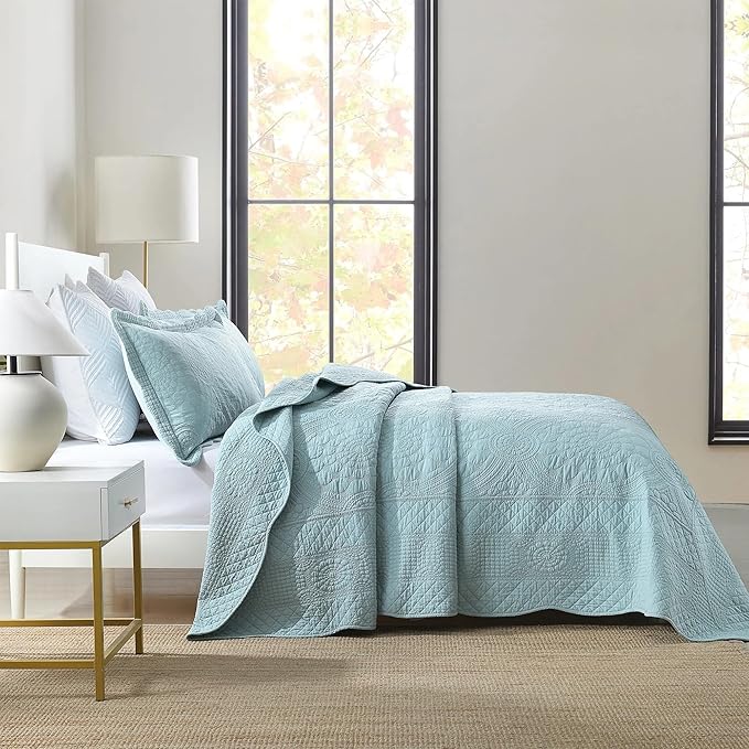 MarCielo 100% Cotton Quilt Set - Image 4