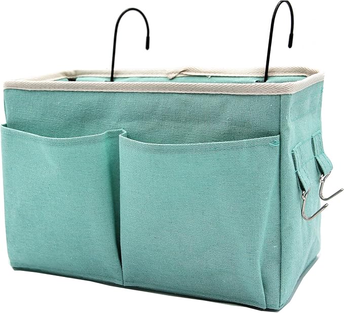 Someteth Bedside Caddy Bedside Hanging Storage Basket Multi-Function Organizer by Someteth