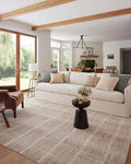 Loloi Angela Rose Ember Collection EMB-02 Clay/Sand 2'-3" x 3'-10" Accent Rug by Loloi