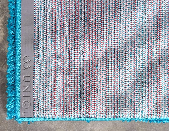 Unique Loom Solid Shag Collection Area Rug - Image 9
