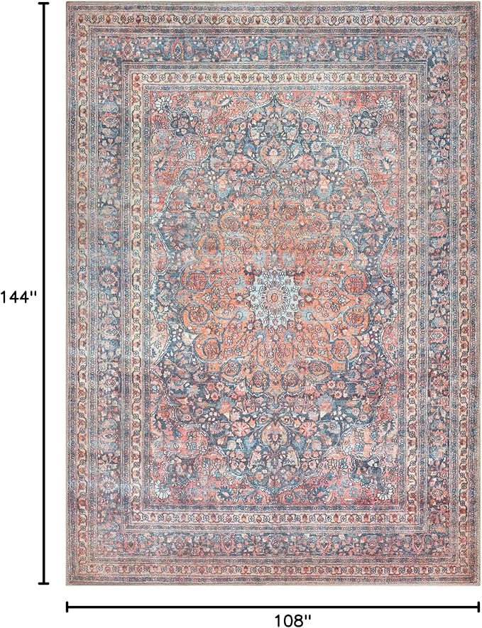Bloom Rugs Washable Non-Slip 9' x 12' Rug - Image 2