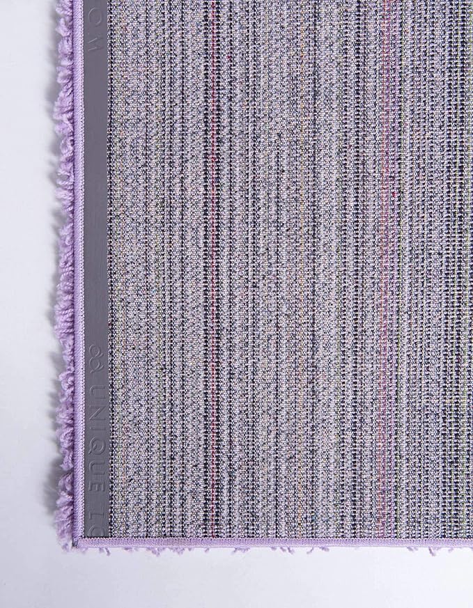 Unique Loom Solid Shag Collection Area Rug - Image 9