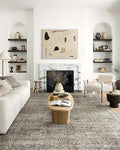 Loloi Layla Collection LAY-13 Antique/Moss 5'-0" x 7'-6" .13" Thick Area Rug by Loloi