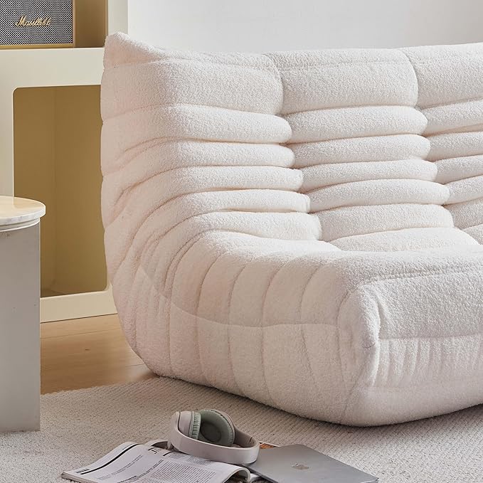 Bean Bag Chair for Adults, Oversized Loveseat Fireside Chair Comfy Bean Bag - Image 6