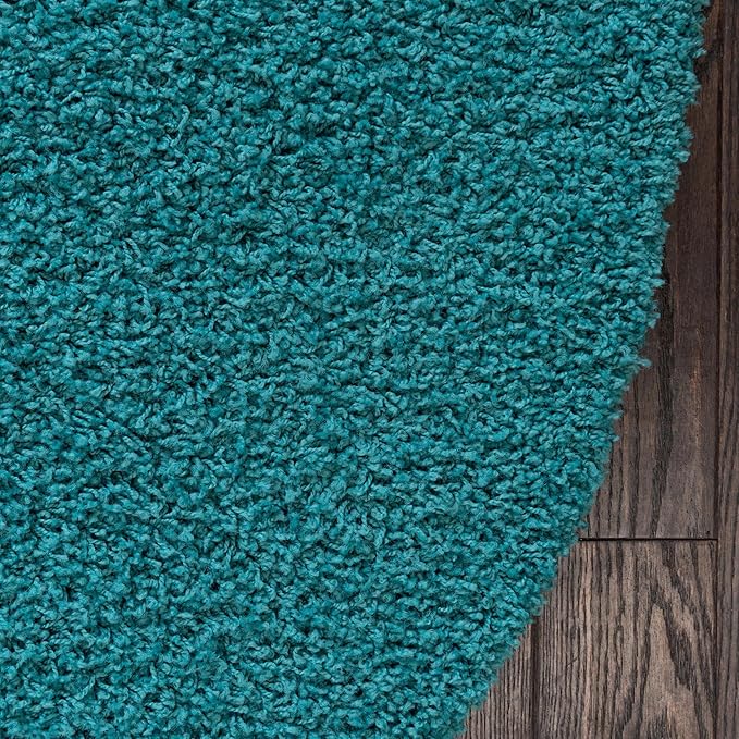 Unique Loom Solid Shag Collection Area Rug - Image 8
