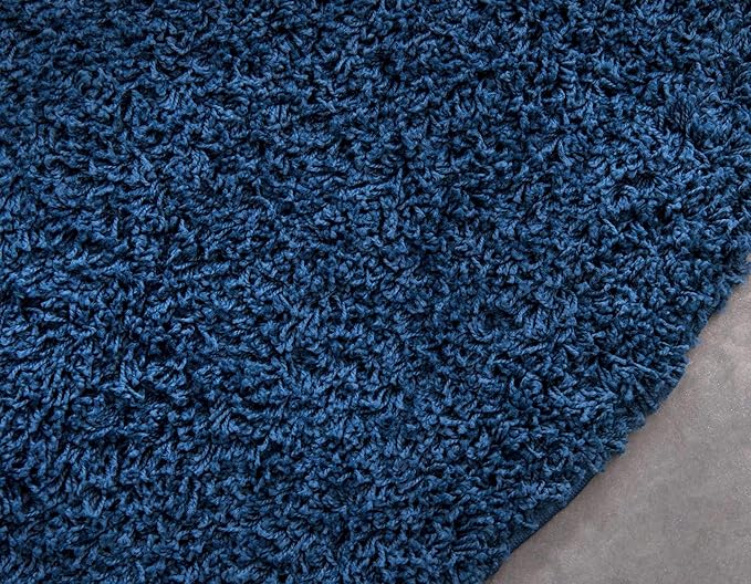 Unique Loom Solid Shag Collection Area Rug - Image 9