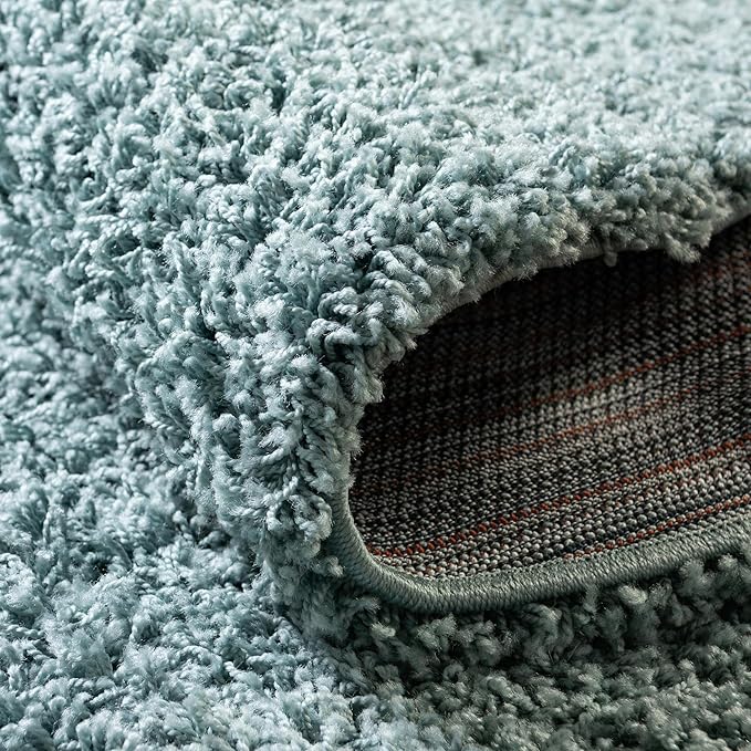 Unique Loom Solid Shag Collection Area Rug - Image 7
