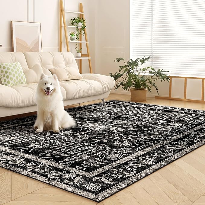 8x10 Area Rugs, Machine Washable Rugs by OLFRUGDTRUG