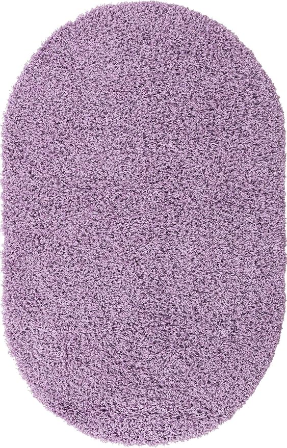 Unique Loom Solid Shag Collection Area Rug - Image 11