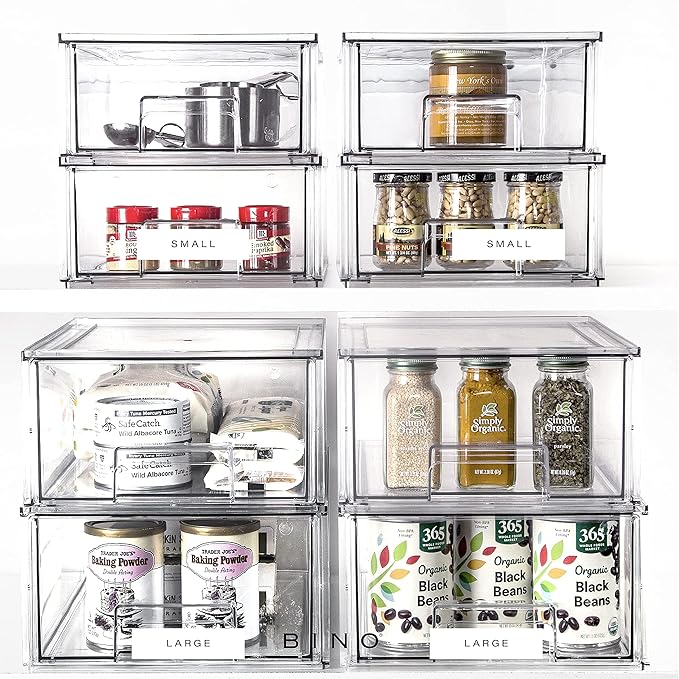 BINO | Stackable Storage Drawers, Large - Image 8