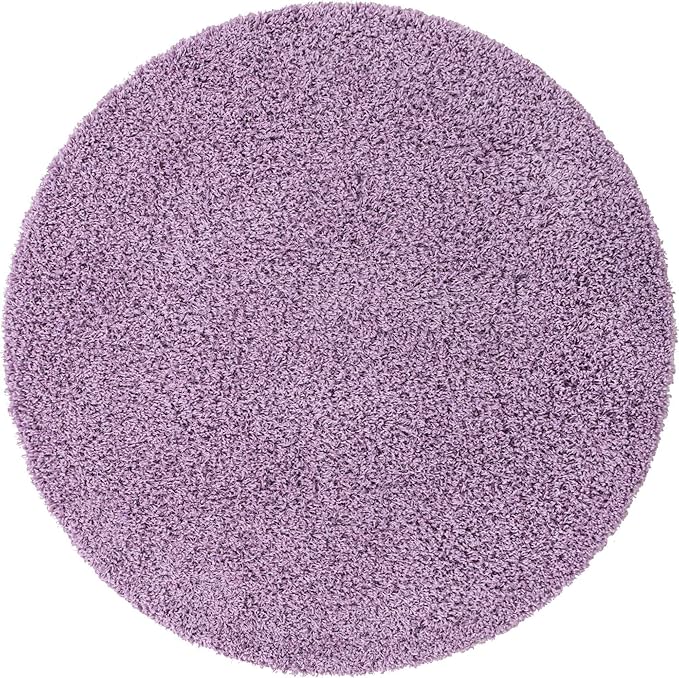 Unique Loom Solid Shag Collection Area Rug - Image 11