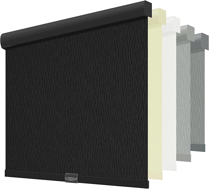 ChrisDowa Cordless Blackout Roller Shades by ChrisDowa