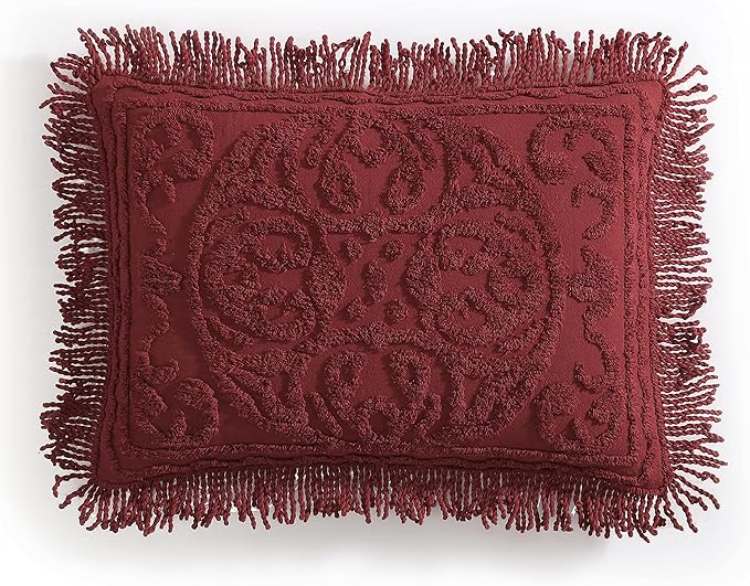 Beatrice Home Fashions Medallion Chenille Bedspread, King Sham by BeatriceHomeFashions