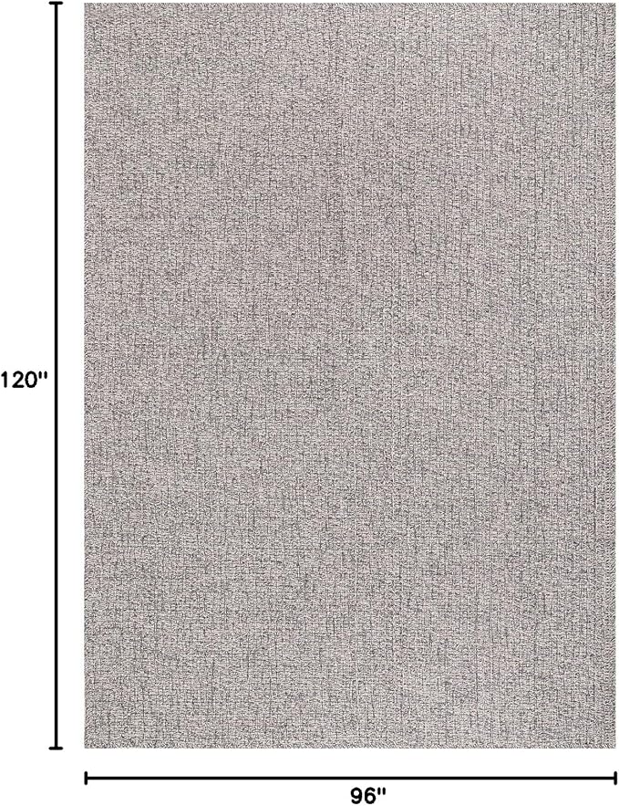 Easy Jute Rug 8x10 Indoor Outdoor Natural Rugs Solid Fiber Rug Woven Area Rug - Image 2
