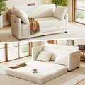 65" Loveseat Sleeper Sofa Bed, Chenille Convertible Sofa Bed by kakuboohi
