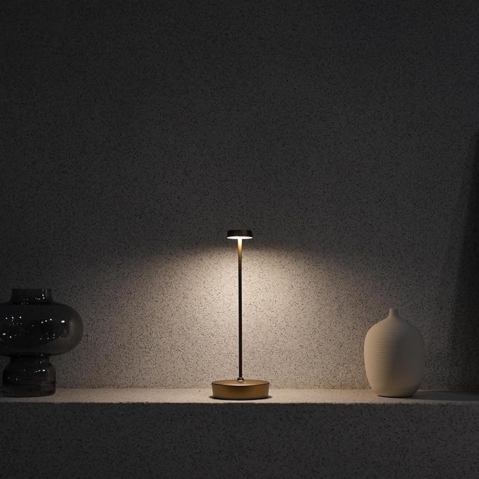 Cordless LED Table Lamp，Rechargeable Battery Desk Lamps, 3 Color Stepless - Image 6