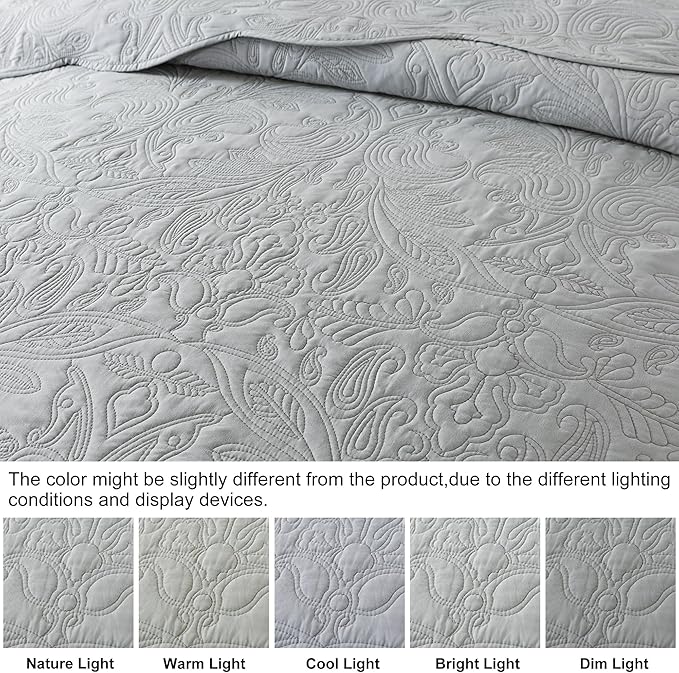 HoneiLife King Quilt Bedding Set - Image 5