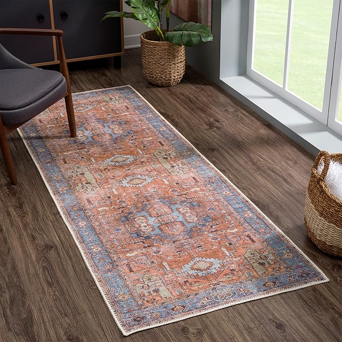 Bloom Rugs Washable 7 ft Runner by BloomRugs