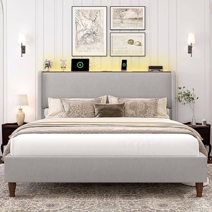 LARMACE King Size Bed Frame - Image 9