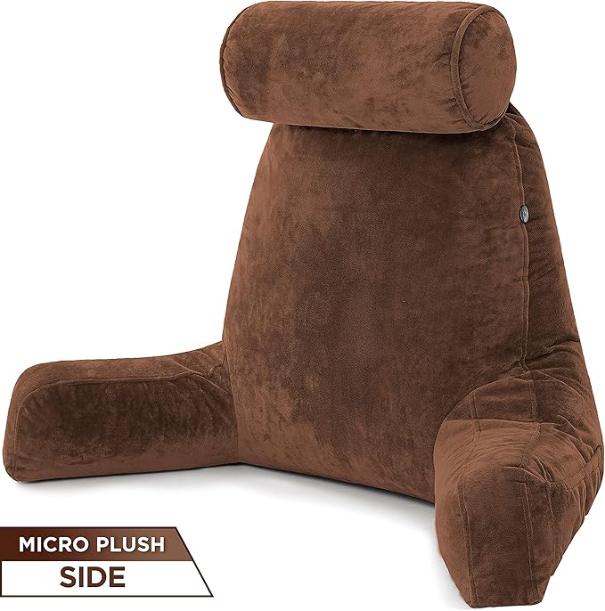 Husband Pillow XXL Aspen Edition, Adult Reading Sit Up Bed Rest Pillow - Image 8