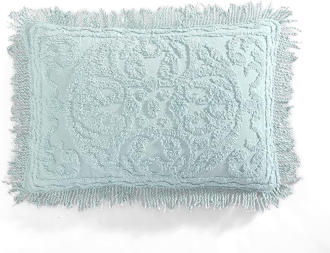 Beatrice Home Fashions Medallion Chenille Bedspread, King Sham by BeatriceHomeFashions