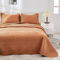 MarCielo 3-Piece 100% Cotton Oversized Bedspread Lightweight Quilt Coverlet by MarCielo