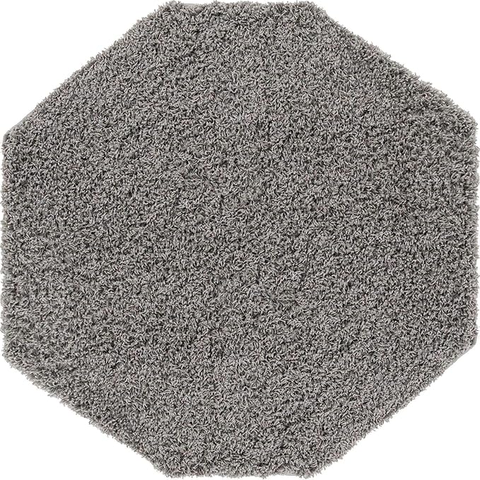 Unique Loom Solid Shag Collection Area Rug - Image 11