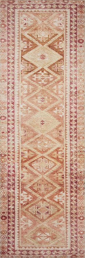 Loloi Layla Collection LAY-16 Natural/Spice 2'-0" x 5'-0" .13" Thick Accent Rug - Image 5