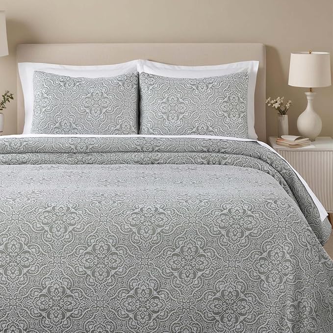 Superior 3 Piece Bedspread Set, Home Bed Decor, Decorative Bed Spread, 2 Pillow by SUPERIOR