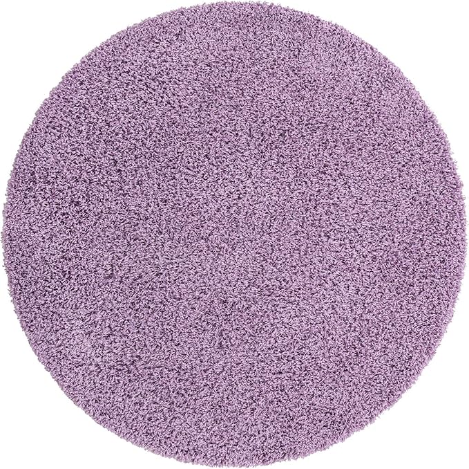 Unique Loom Solid Shag Collection Area Rug - Image 11